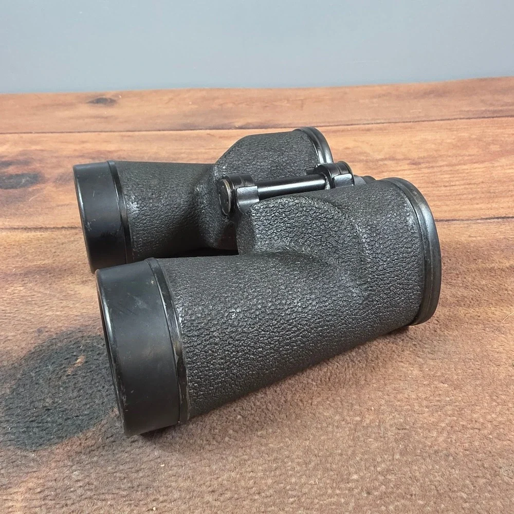 Bausch & Lomb Binoculars Mens OS Black Good 7x50 Vintage Rochester NY USA